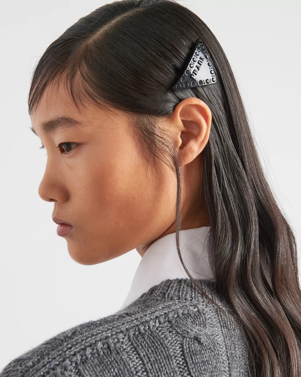 Prada Horquilla Para El Pelo De Plexiglás^Mujer DIADEMAS Y ACCESORIOS PARA EL PELO