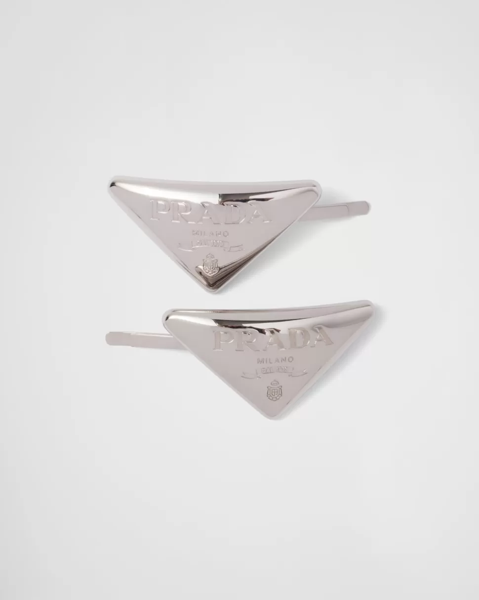 Prada Horquillas De Metal^Mujer DIADEMAS Y ACCESORIOS PARA EL PELO