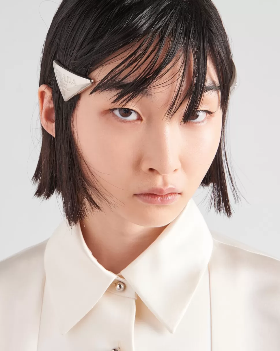 Prada Horquillas De Metal^Mujer DIADEMAS Y ACCESORIOS PARA EL PELO