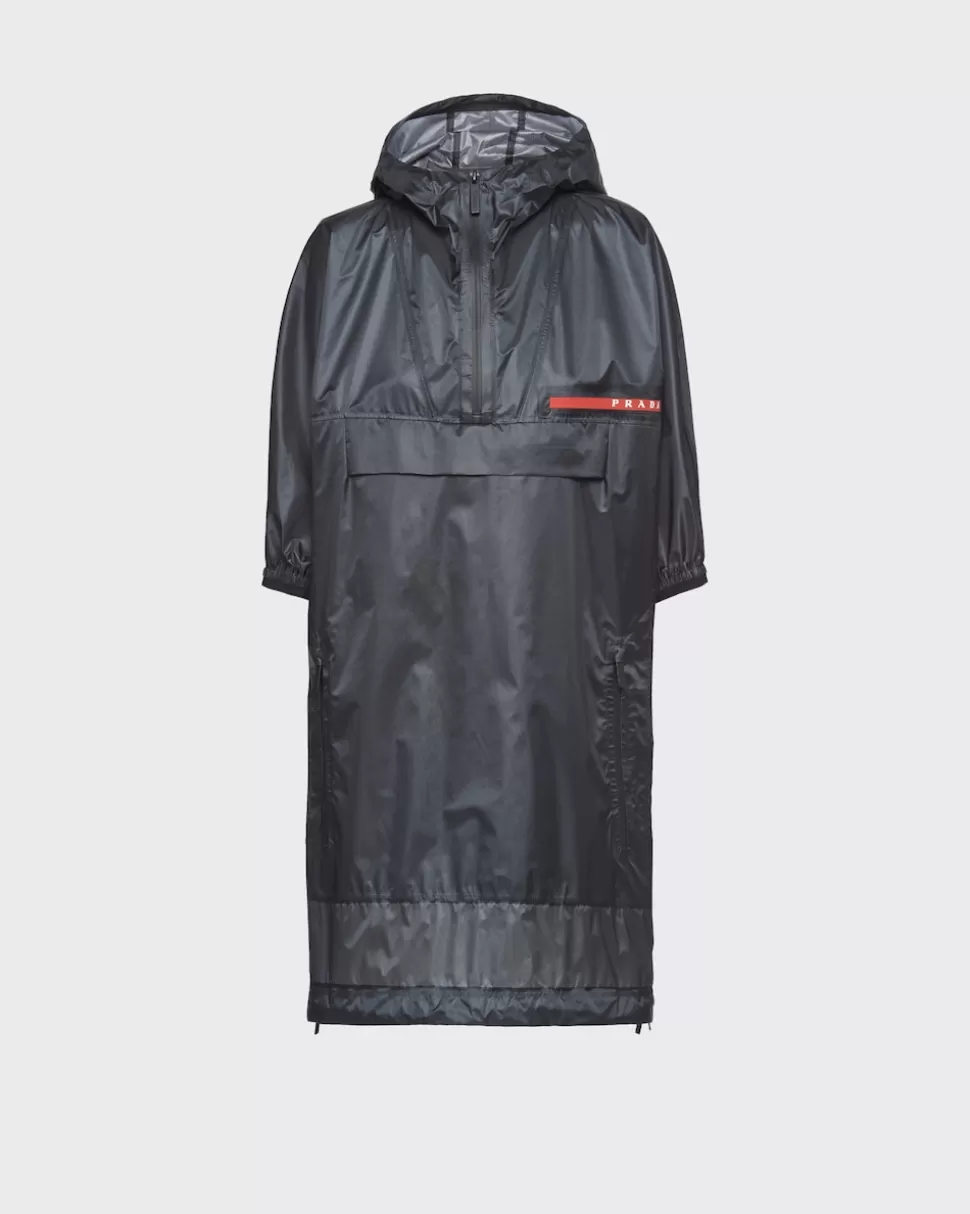 Prada Impermeable Con Capucha Antidesgarro^Mujer ROPA