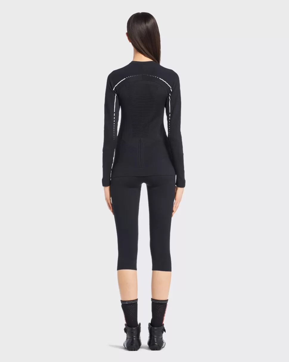 Prada Jersey Cuello Redondo De Poliéster Reciclado^Mujer ROPA