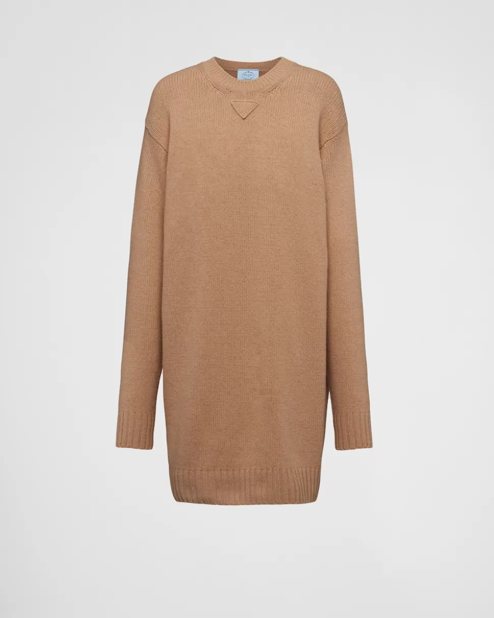 Prada Jersey Holgado De Lana Y Cachemir^Mujer TEJIDOS DE PUNTO