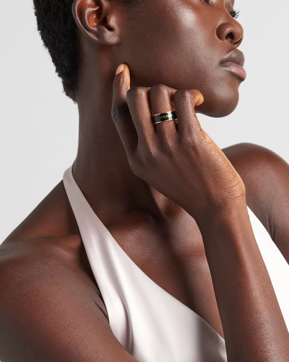 Prada Llavero De Metal Esmaltado^Mujer JOYAS DE FANTASÍA