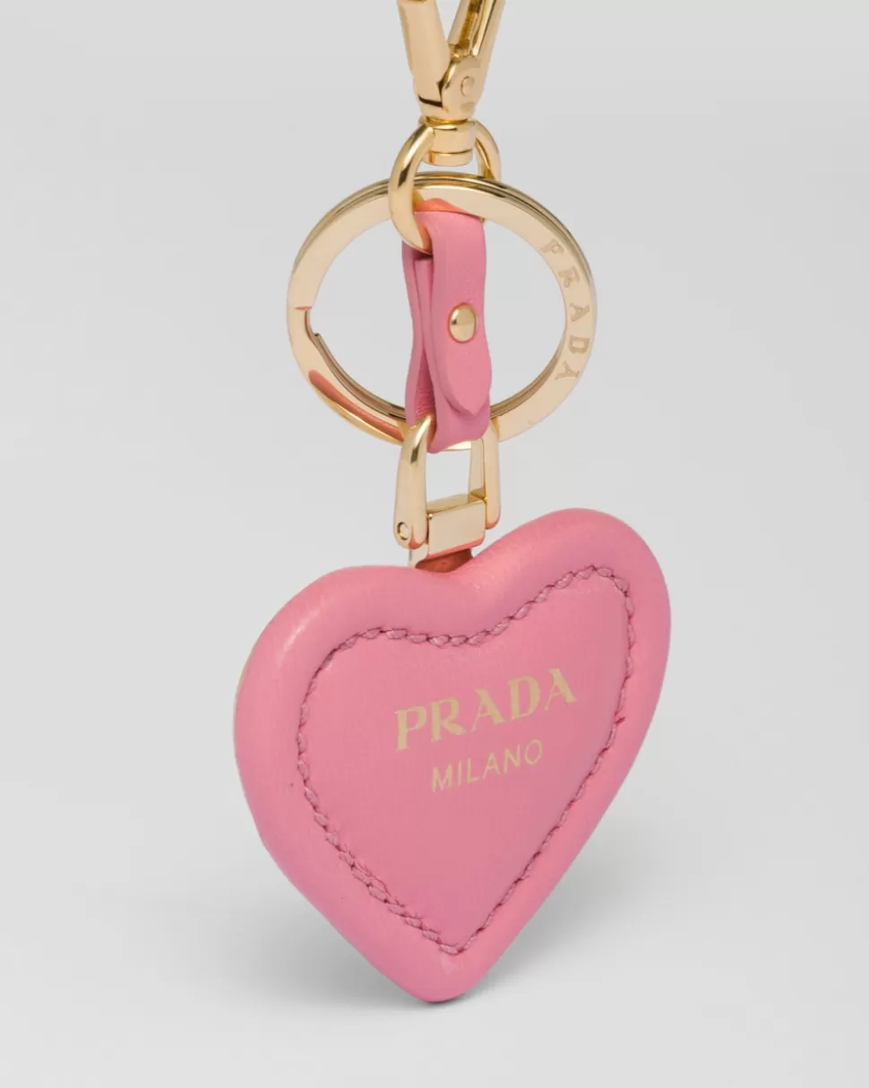 Prada Llavero De Napa^Mujer ACCESORIOS TECNOLÓGICOS Y LLAVEROS