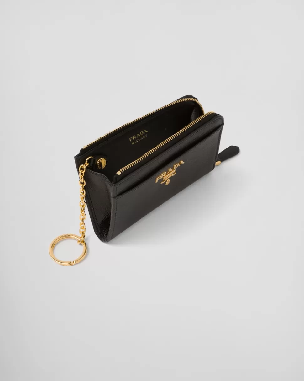 Prada Llavero De Piel Saffiano^Mujer ACCESORIOS TECNOLÓGICOS Y LLAVEROS