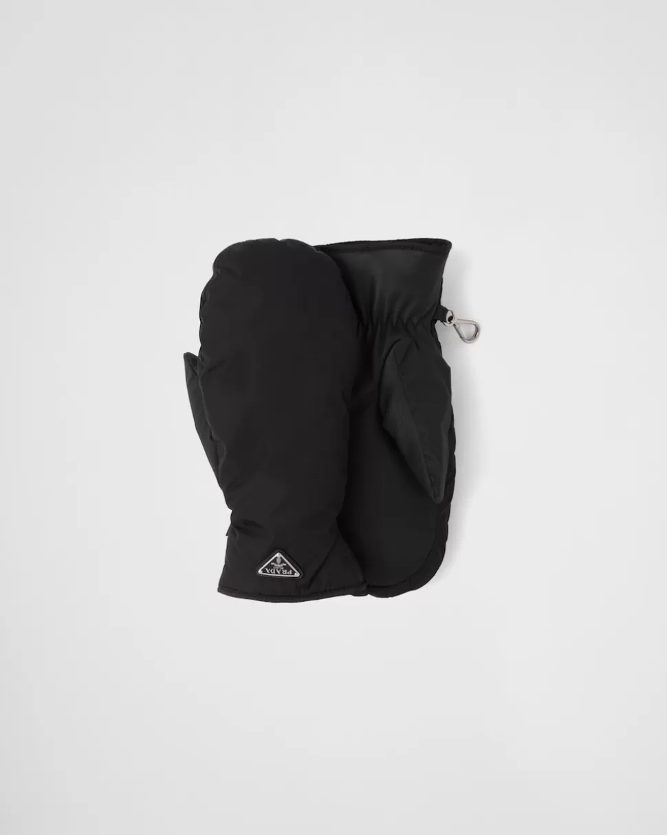 Prada Manoplas De Re-nylon^Mujer SOMBREROS Y GUANTES