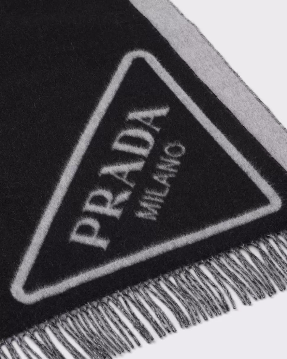 Prada Manta De Cachemir Doble^Mujer/Hombre JUEGOS Y ACCESORIOS PARA EL HOGAR | JUEGOS Y ACCESORIOS PARA EL HOGAR