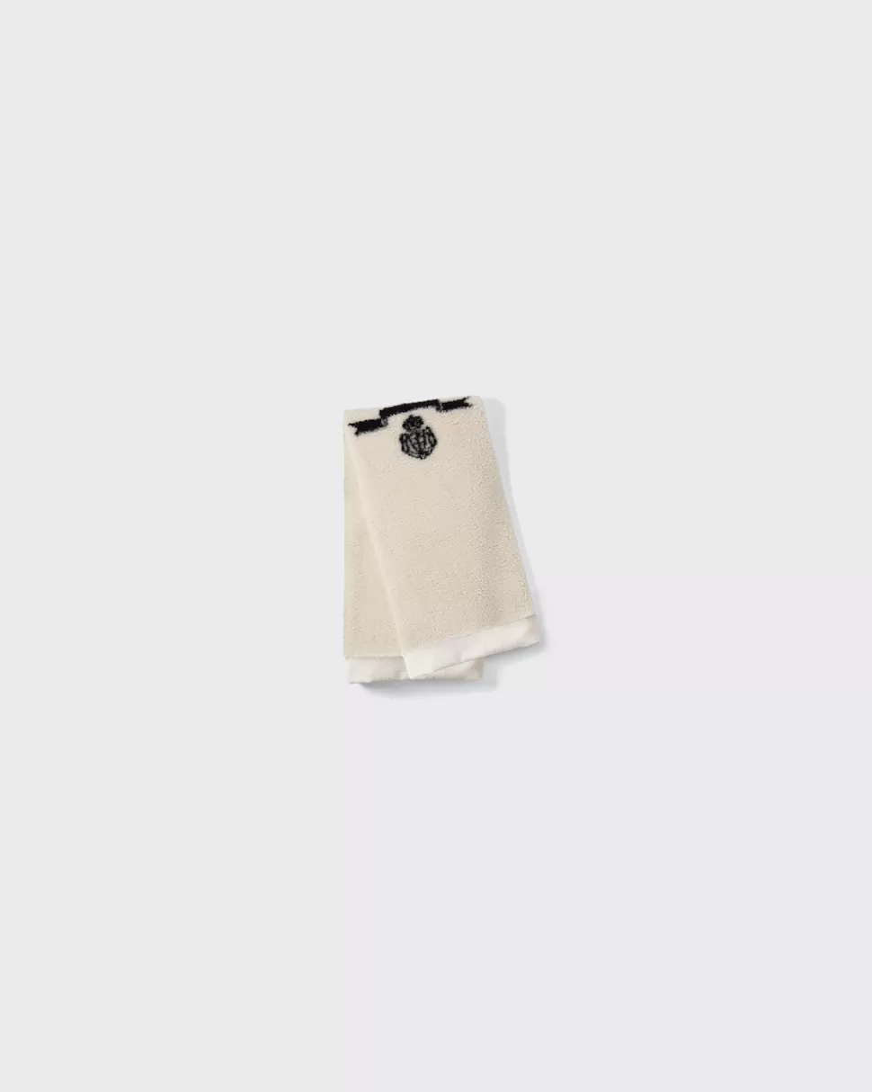 Prada Manta De Lana Y Cachemir Con Efecto De Piel^Mujer/Hombre JUEGOS Y ACCESORIOS PARA EL HOGAR | JUEGOS Y ACCESORIOS PARA EL HOGAR
