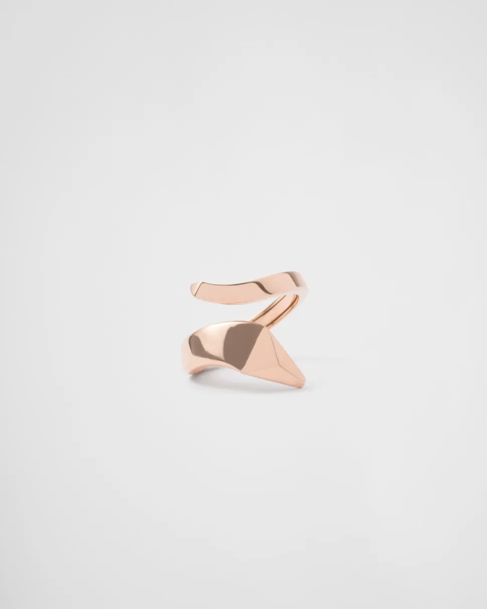 Prada Minianillo De Serpiente Eternal Gold Toi Et Moi En Oro Rosa^Mujer/Hombre COLECCIÓN DE JOYERÍA ELEGANTE | COLECCIÓN DE JOYERÍA ELEGANTE