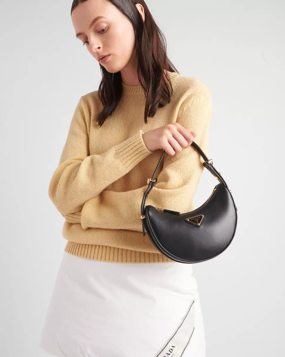 Prada Minibolso Bandolera Arqué De Piel^Mujer PRADA ARQUE’ | MINIBOLSOS