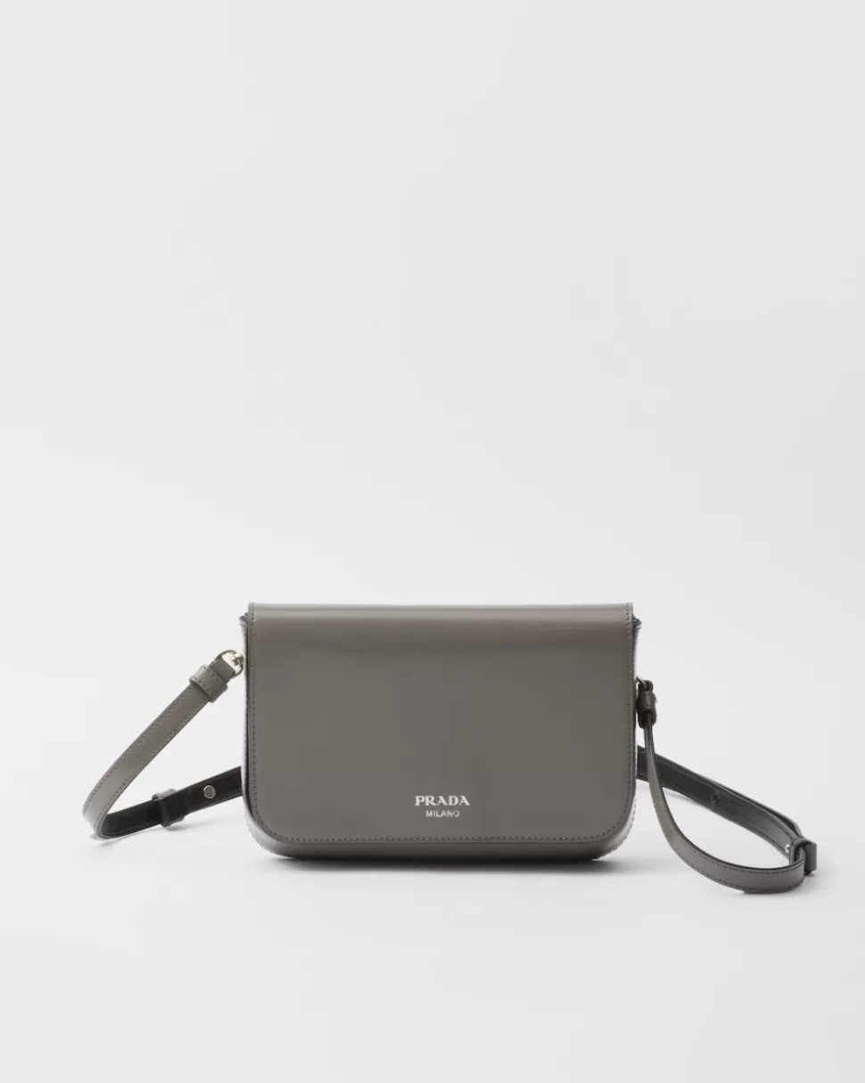 Prada Minibolso De Piel Con Bandolera^Hombre BOLSOS MENSAJEROS