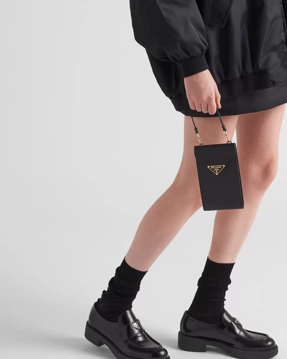 Prada Minibolso De Piel Saffiano^Mujer MINIBOLSOS | MINIBOLSOS