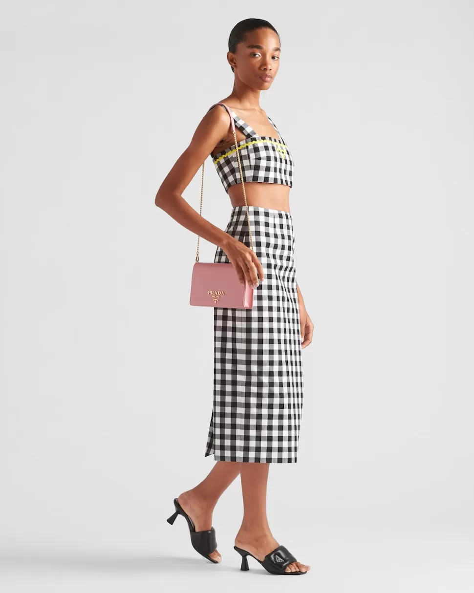 Prada Minibolso De Piel Saffiano^Mujer MINIBOLSOS | MINIBOLSOS
