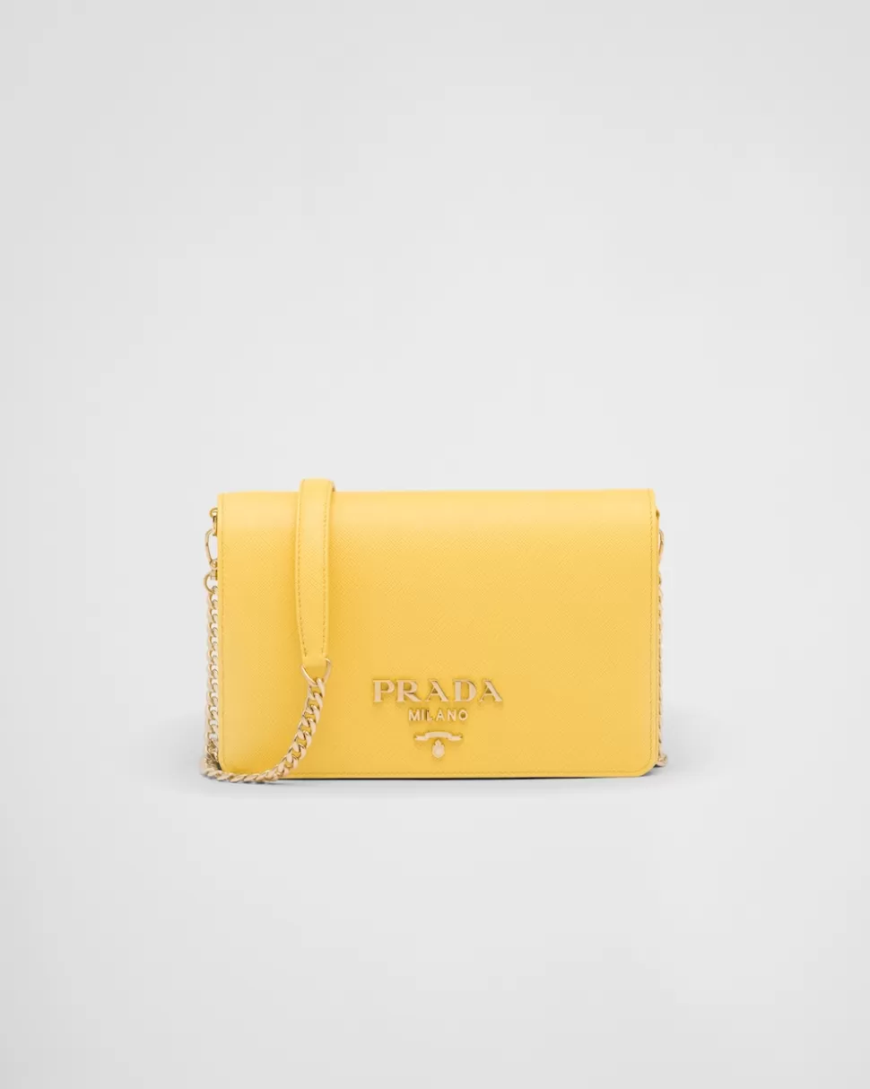 Prada Minibolso De Piel Saffiano^Mujer MINIBOLSOS | MINIBOLSOS