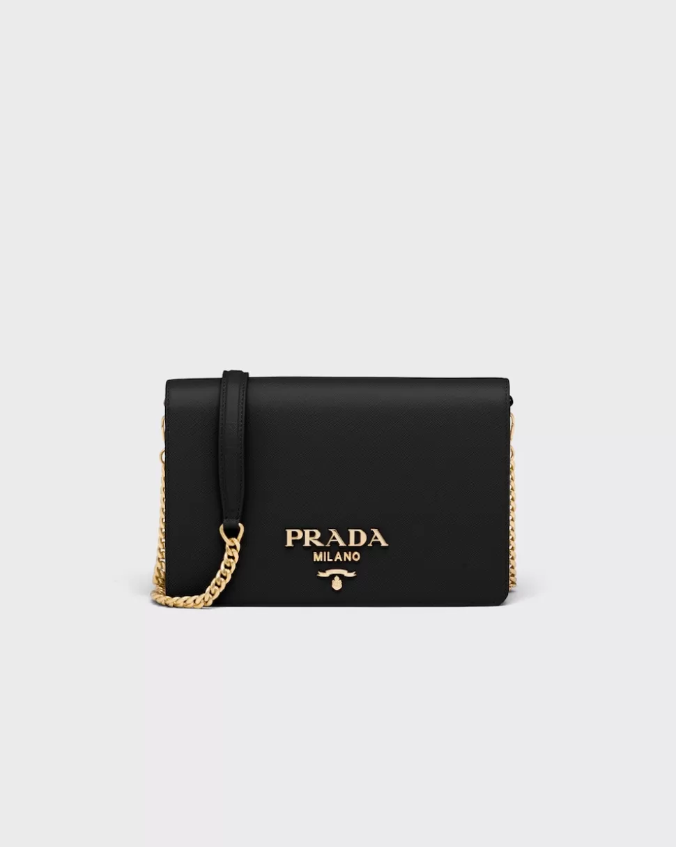 Prada Minibolso De Piel Saffiano^Mujer MINIBOLSOS | MINIBOLSOS