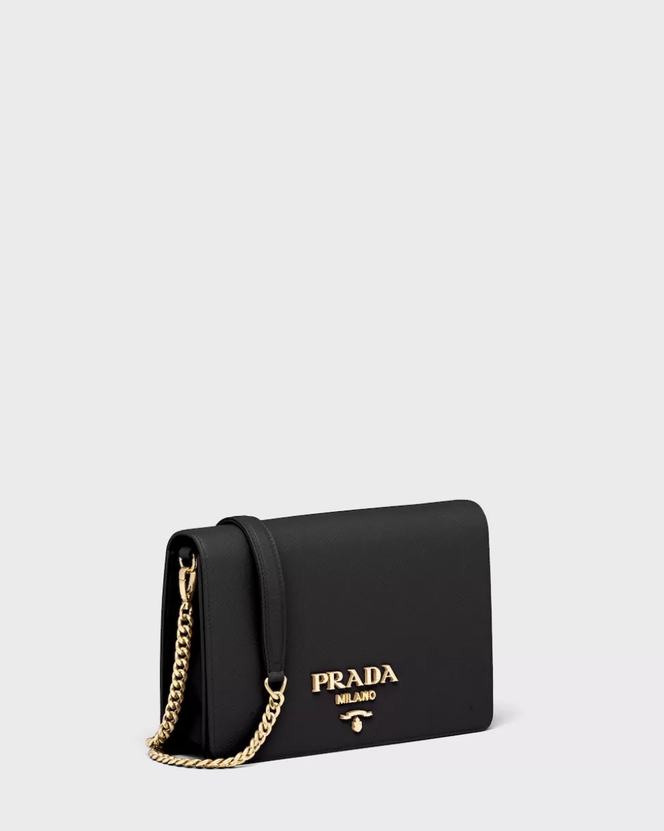 Prada Minibolso De Piel Saffiano^Mujer MINIBOLSOS | MINIBOLSOS