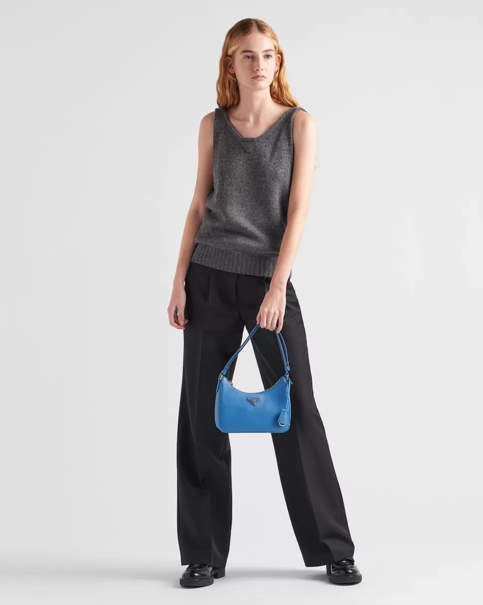 Prada Minibolso De Piel Saffiano^Mujer MINIBOLSOS | MINIBOLSOS
