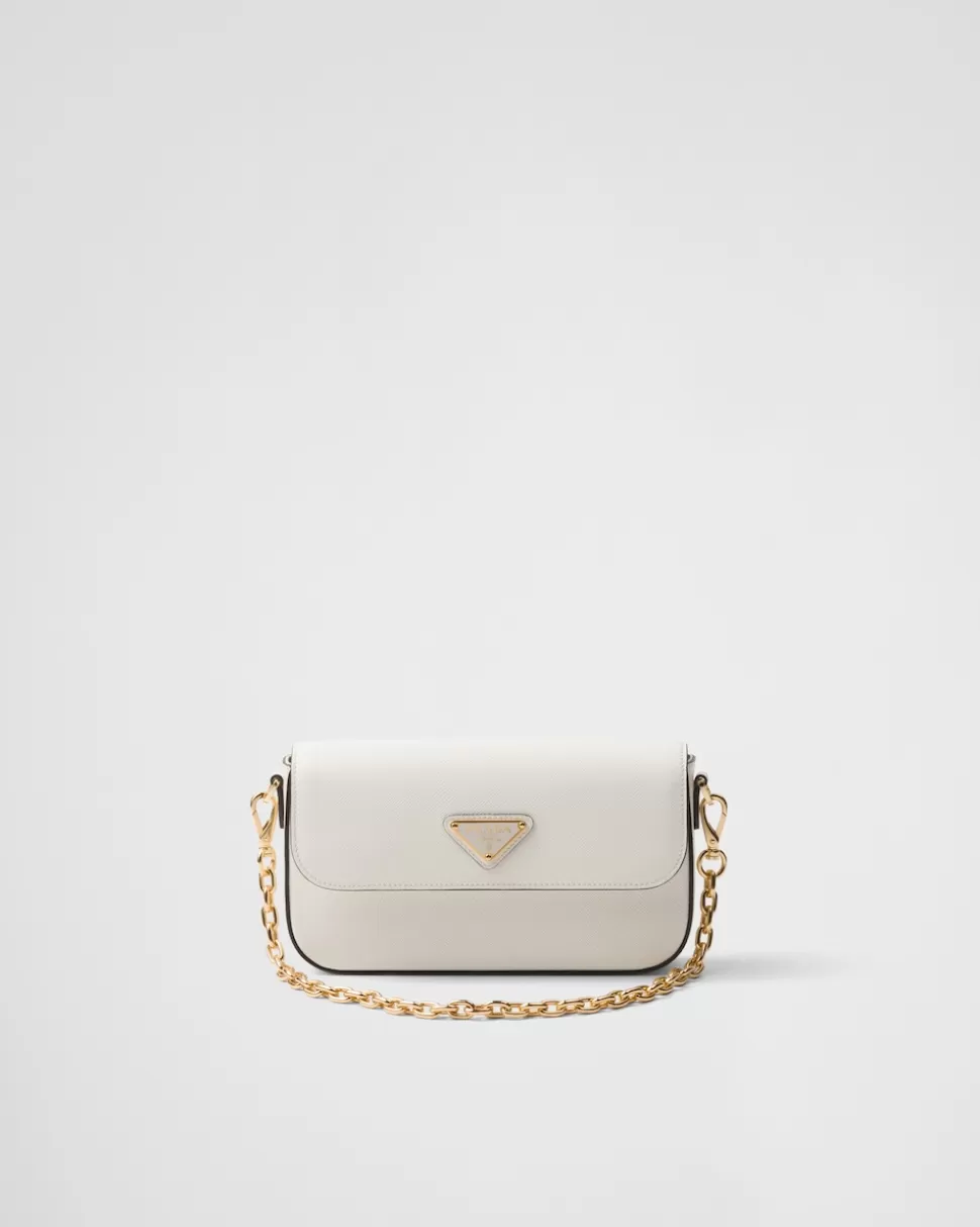 Prada Minibolso De Piel Saffiano^Mujer BOLSOS DE HOMBRO | BOLSOS DE HOMBRO