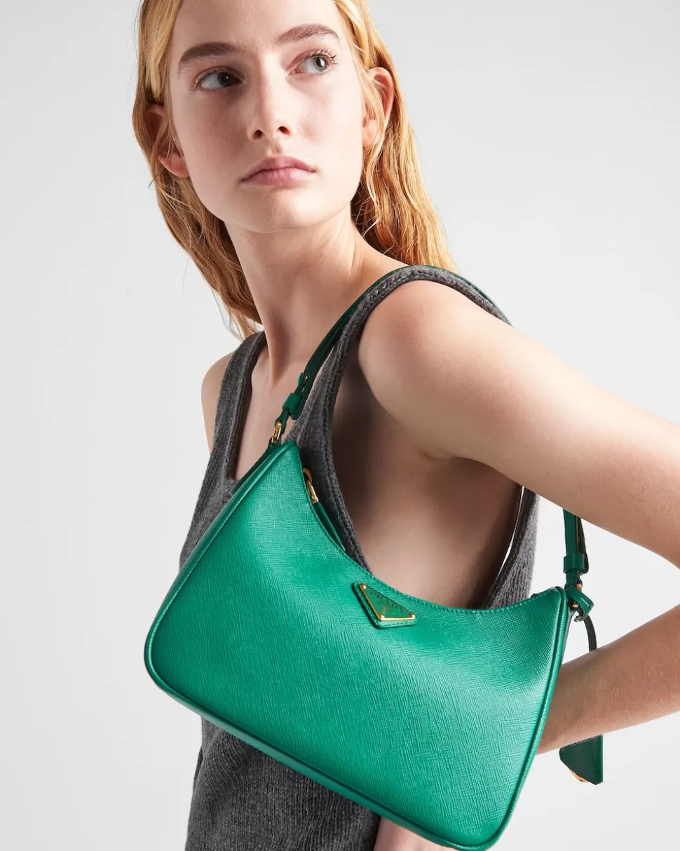 Prada Minibolso De Piel Saffiano^Mujer MINIBOLSOS | MINIBOLSOS