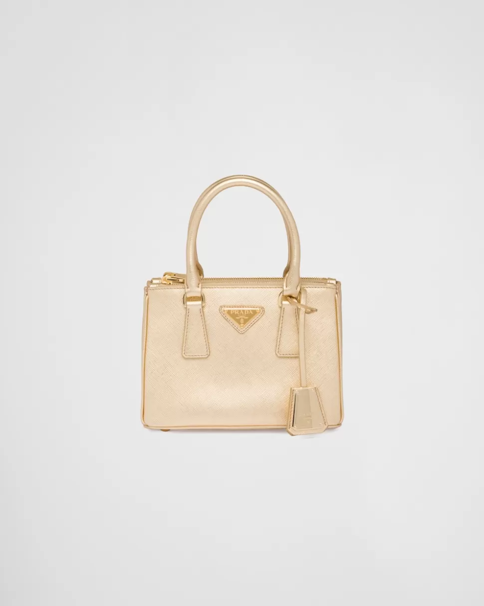Prada Minibolso De Piel Saffiano Galleria^Mujer MINIBOLSOS | MINIBOLSOS