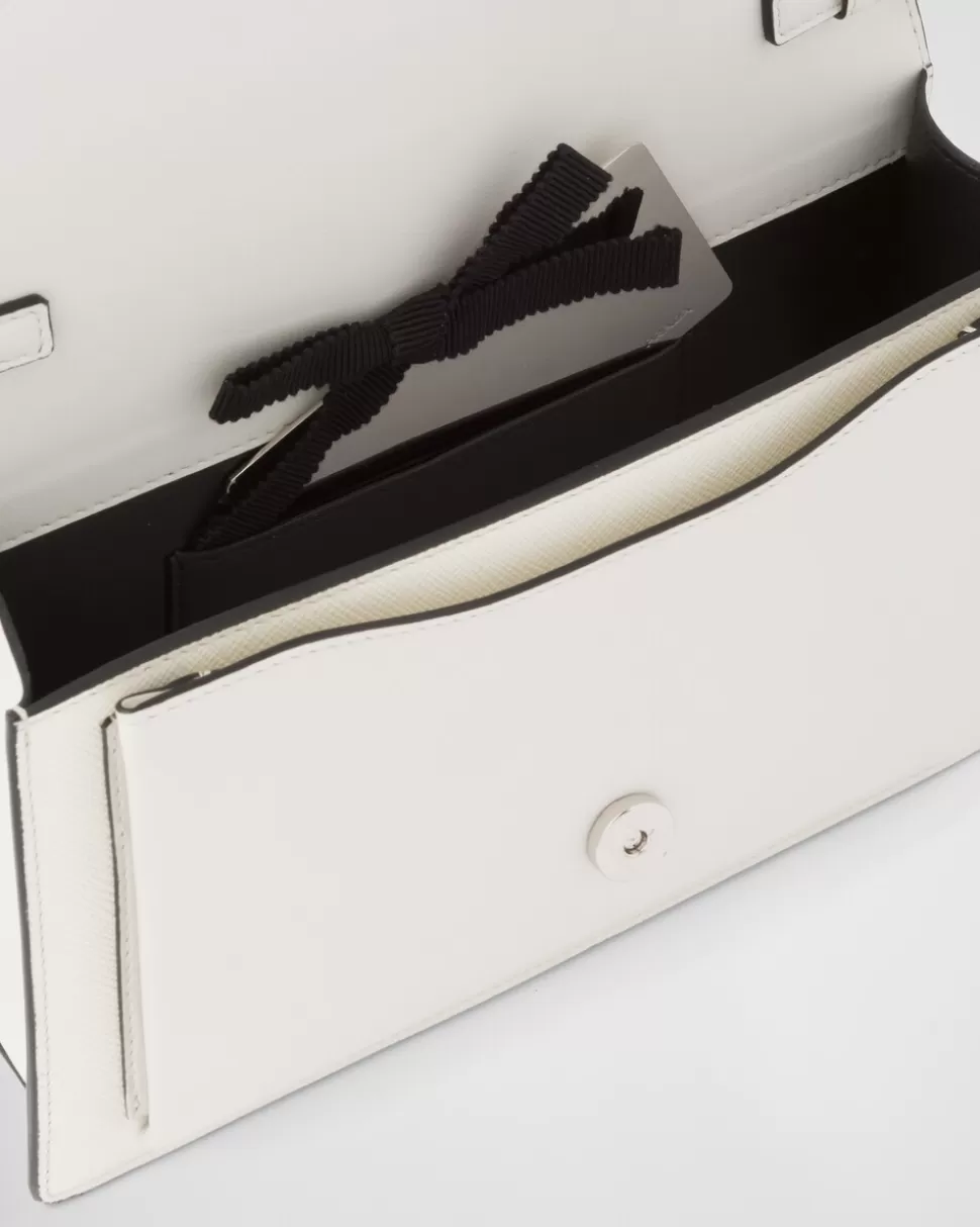 Prada Minibolso De Piel Saffiano Tipo Sobre^Mujer MINIBOLSOS | MINIBOLSOS