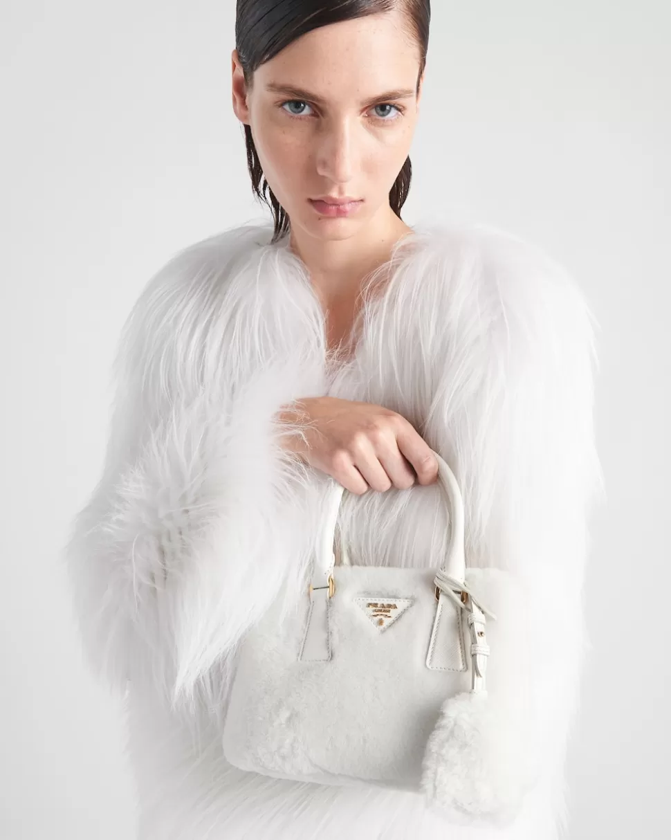 Prada Minibolso Galleria De Borreguillo^Mujer MINIBOLSOS | MINIBOLSOS