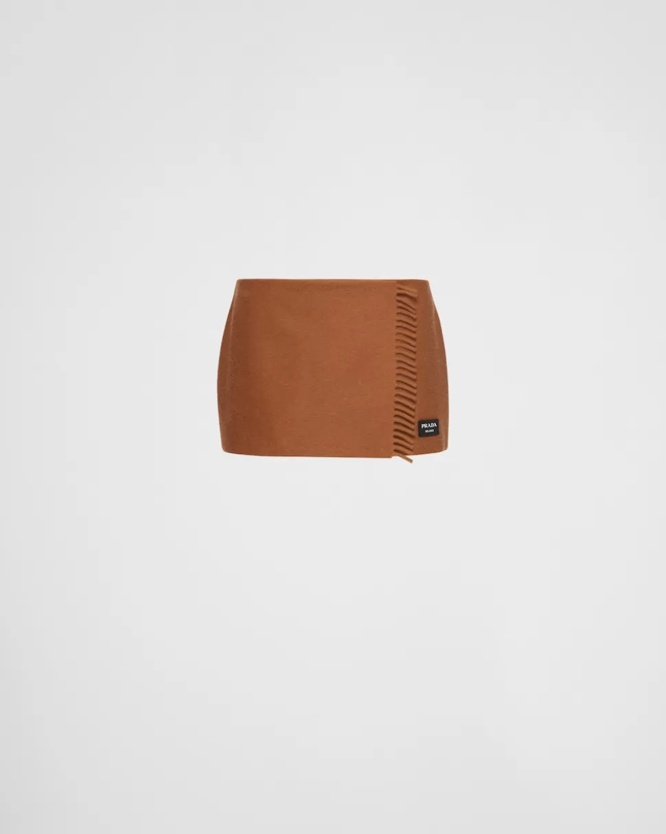 Prada Minifalda De Cachemir^Mujer FALDAS