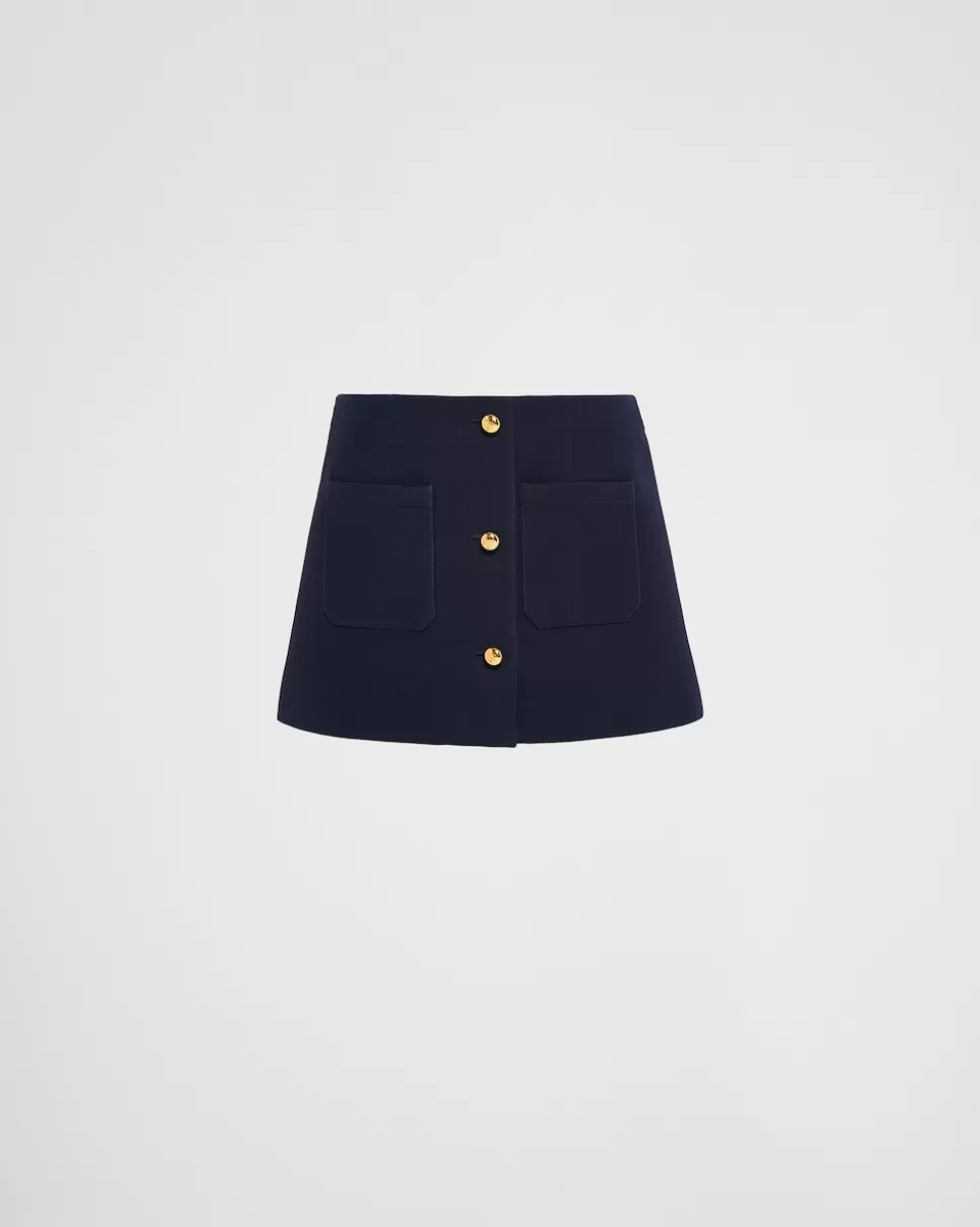 Prada Minifalda De Tricotina^Mujer FALDAS