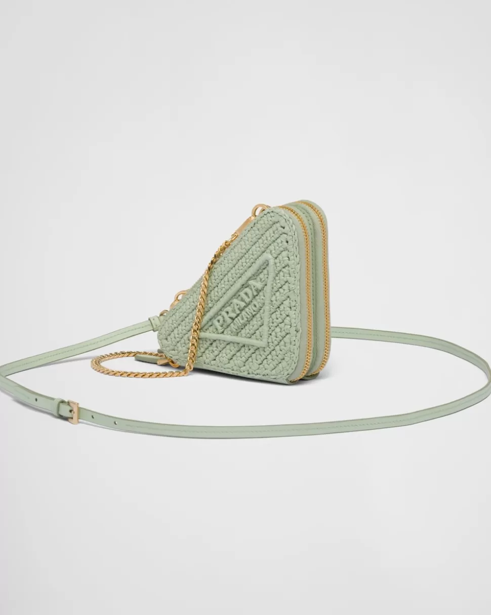 Prada Minipouch De Croché Y Piel^ PRADA SUMMER BAGS