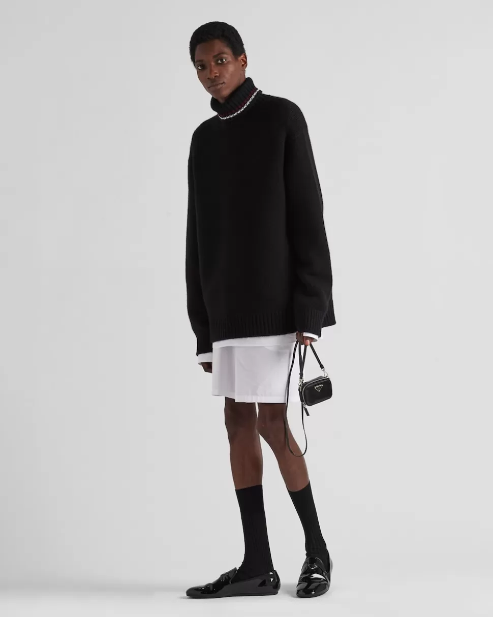 Prada Minipouch De Piel Cepillada Con Bandolera^Hombre ACCESORIOS TECNOLÓGICOS Y LLAVEROS