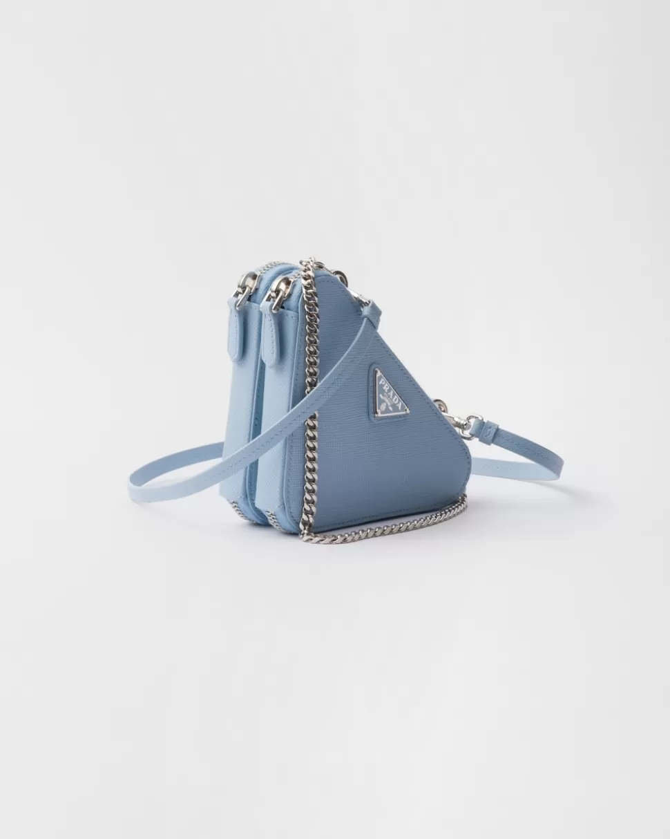 Prada Minipouch De Piel Saffiano^Mujer MINIBOLSOS | MINIBOLSOS