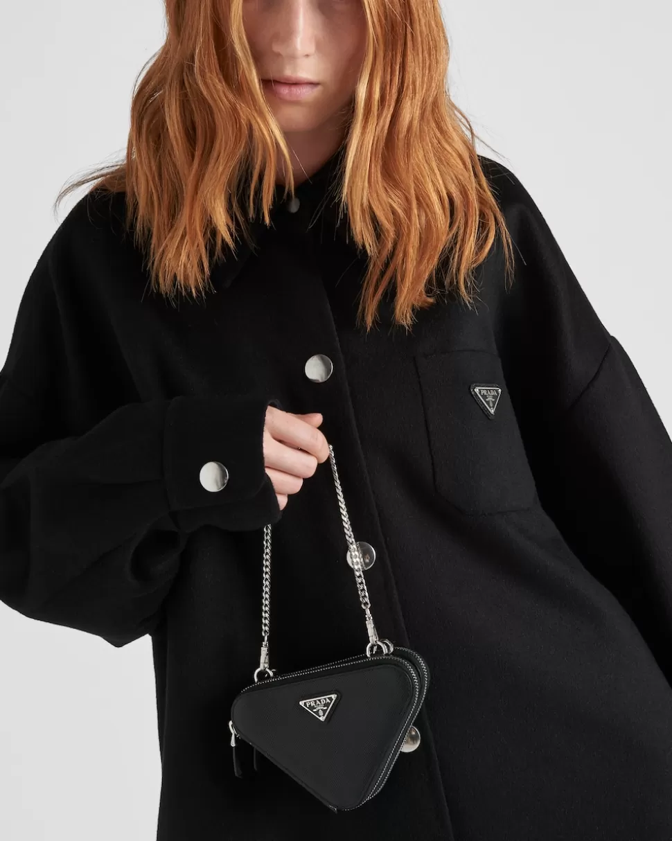 Prada Minipouch De Piel Saffiano^Mujer MINIBOLSOS | MINIBOLSOS