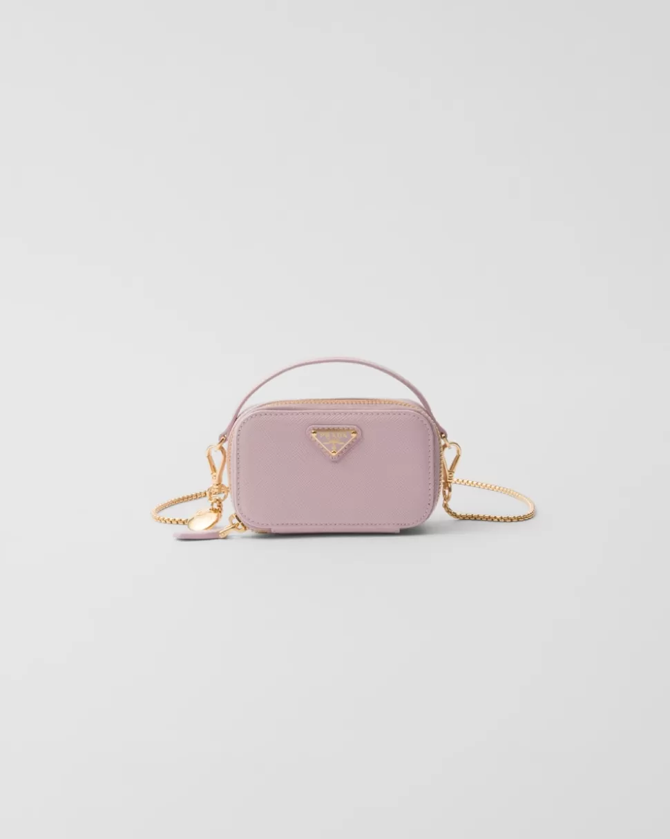 Prada Minipouch De Piel Saffiano^Mujer MINIBOLSOS | MINIBOLSOS