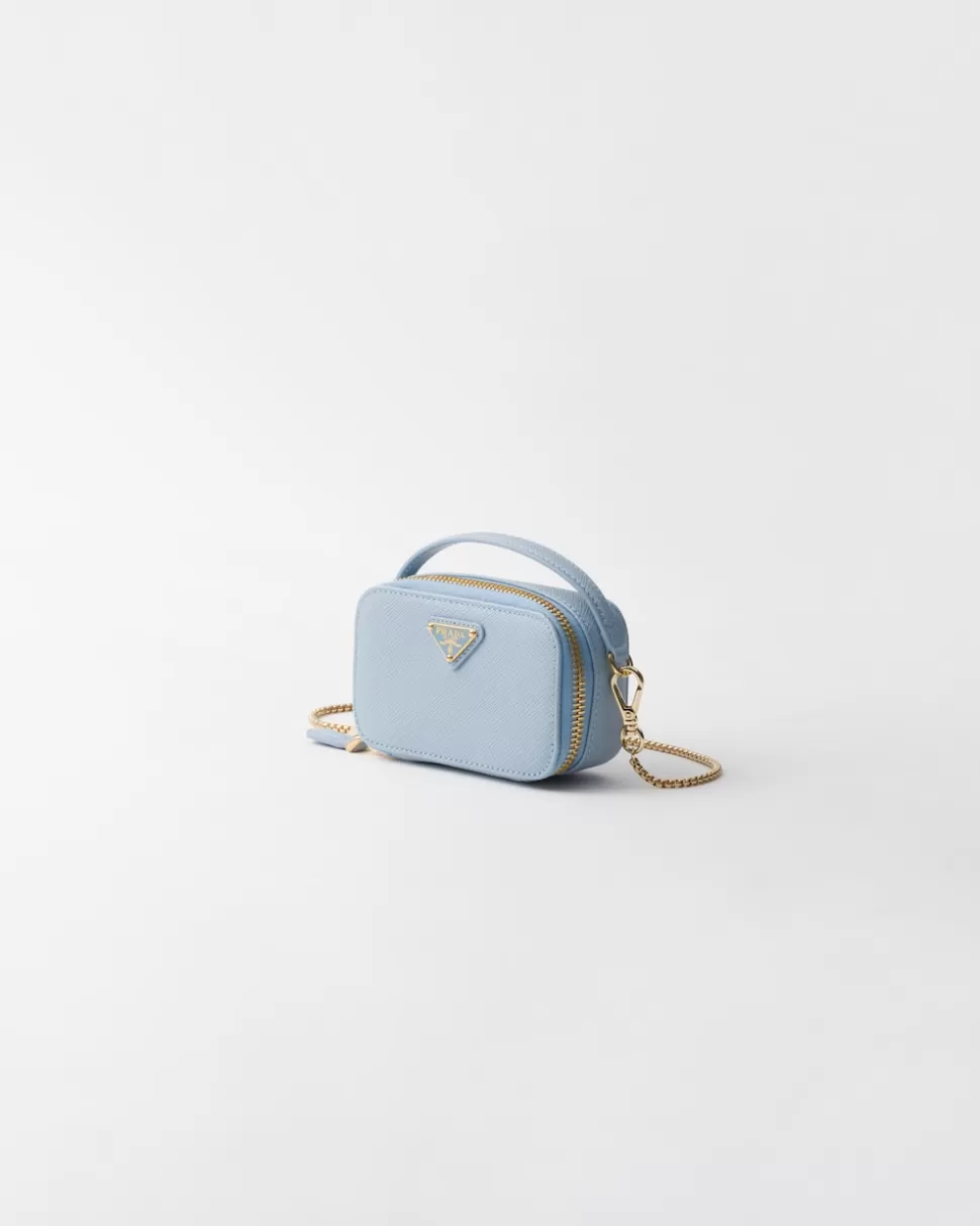 Prada Minipouch De Piel Saffiano^Mujer MINIBOLSOS | MINIBOLSOS