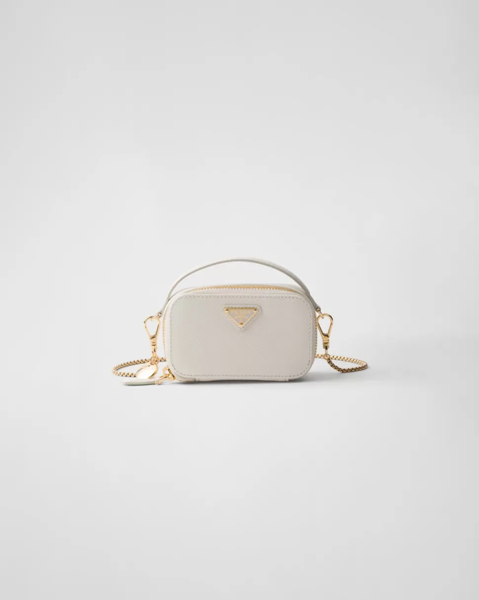 Prada Minipouch De Piel Saffiano^Mujer MINIBOLSOS | MINIBOLSOS