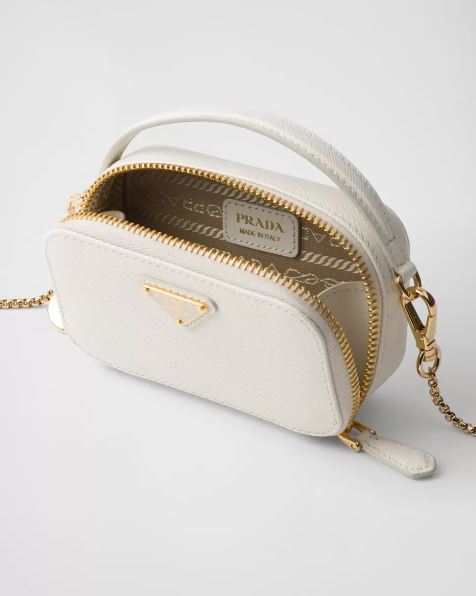 minipouch_de_piel_saffiano_274075.webp Prada Minipouch De Piel Saffiano^Mujer MINIBOLSOS | MINIBOLSOS