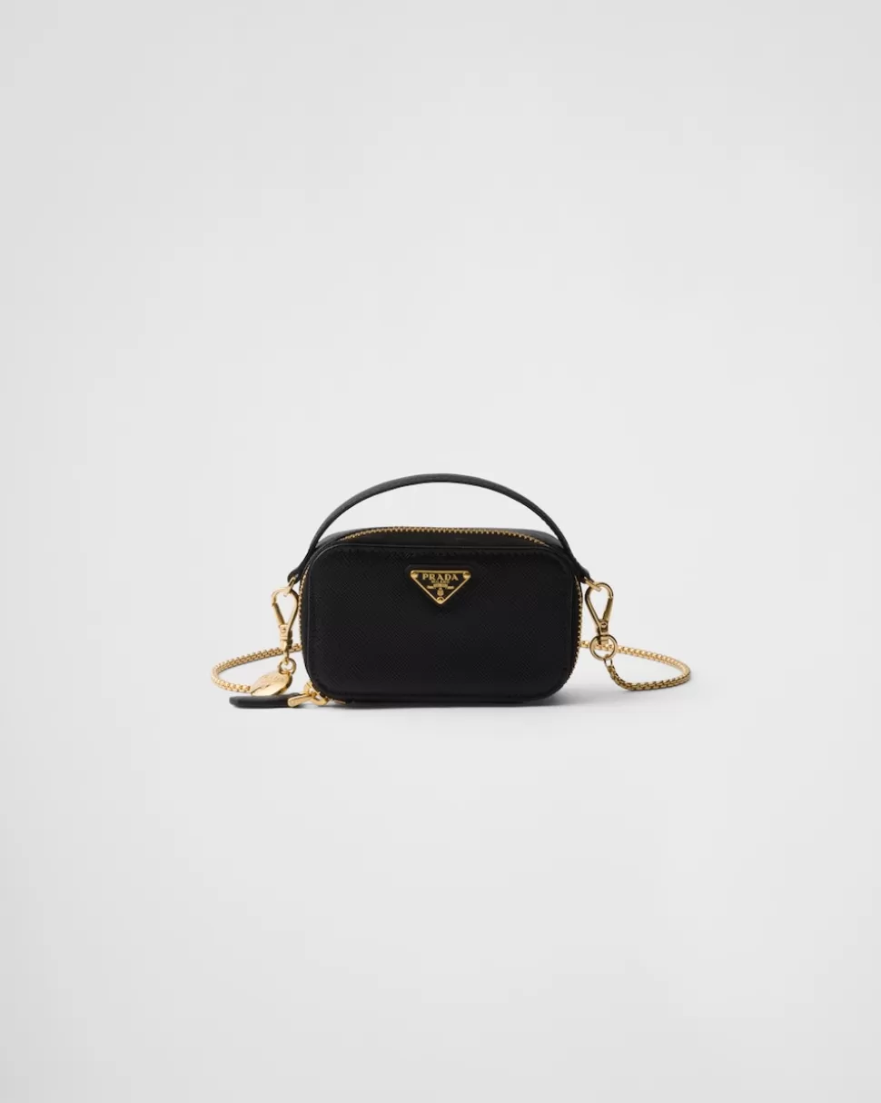 Prada Minipouch De Piel Saffiano^Mujer MINIBOLSOS | MINIBOLSOS