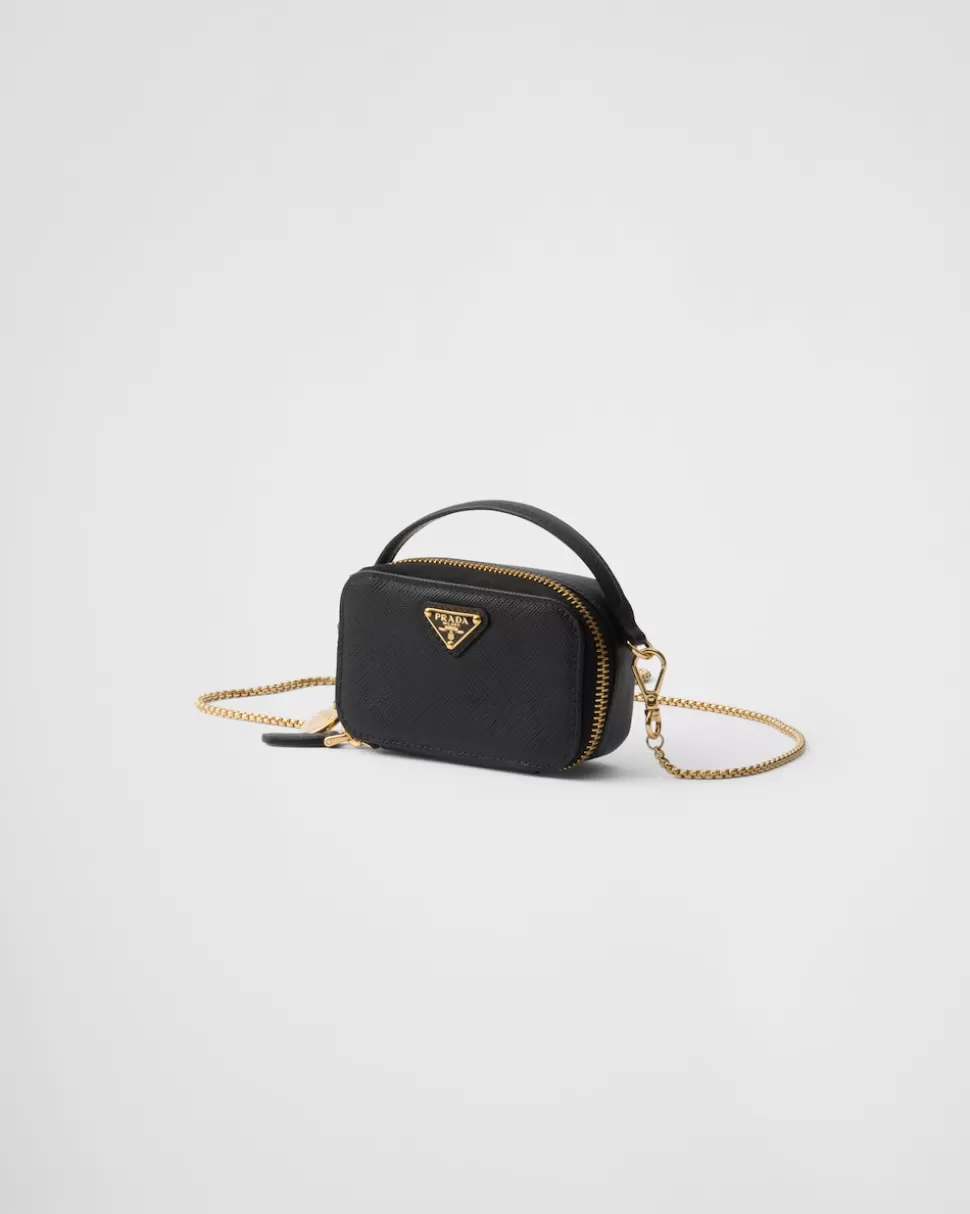 Prada Minipouch De Piel Saffiano^Mujer MINIBOLSOS | MINIBOLSOS