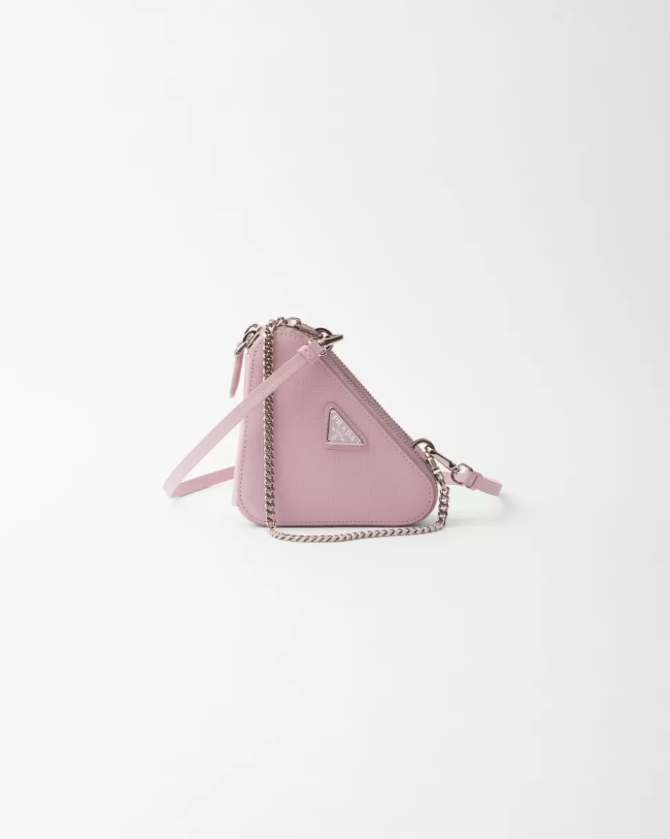 Prada Minipouch De Piel Saffiano^Mujer MINIBOLSOS | MINIBOLSOS