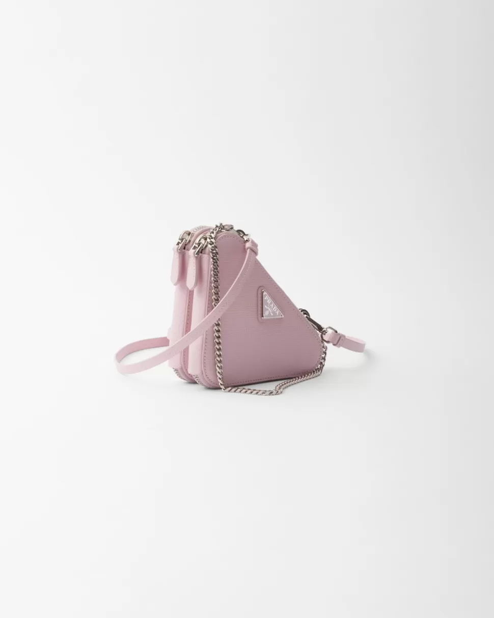 Prada Minipouch De Piel Saffiano^Mujer MINIBOLSOS | MINIBOLSOS