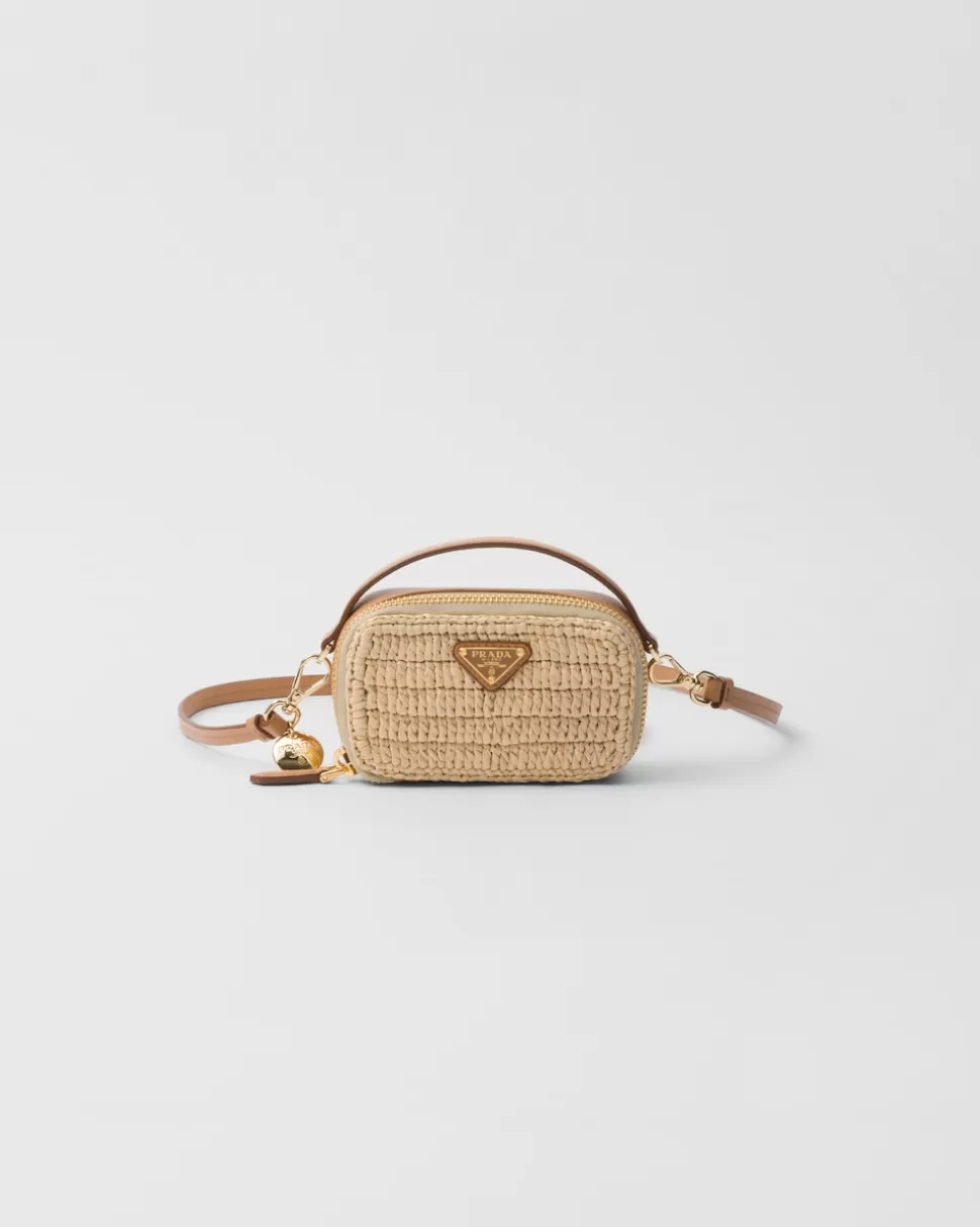 Prada Minipouch De Tejido Trenzado Y Piel^Mujer PRADA SUMMER BAGS | MINIBOLSOS