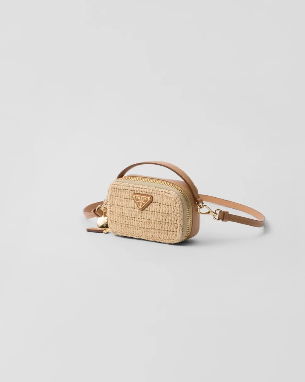 Prada Minipouch De Tejido Trenzado Y Piel^Mujer PRADA SUMMER BAGS | MINIBOLSOS