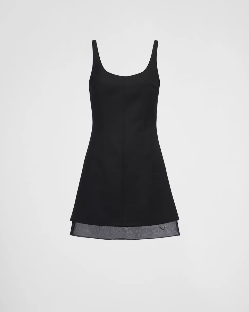 Prada Minivestido De Lana^Mujer VESTIDOS