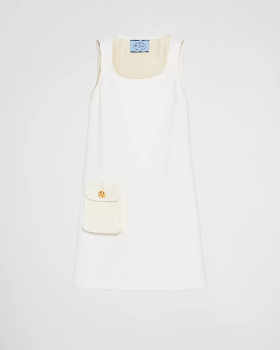 Prada Minivestido De Natté^Mujer VESTIDOS