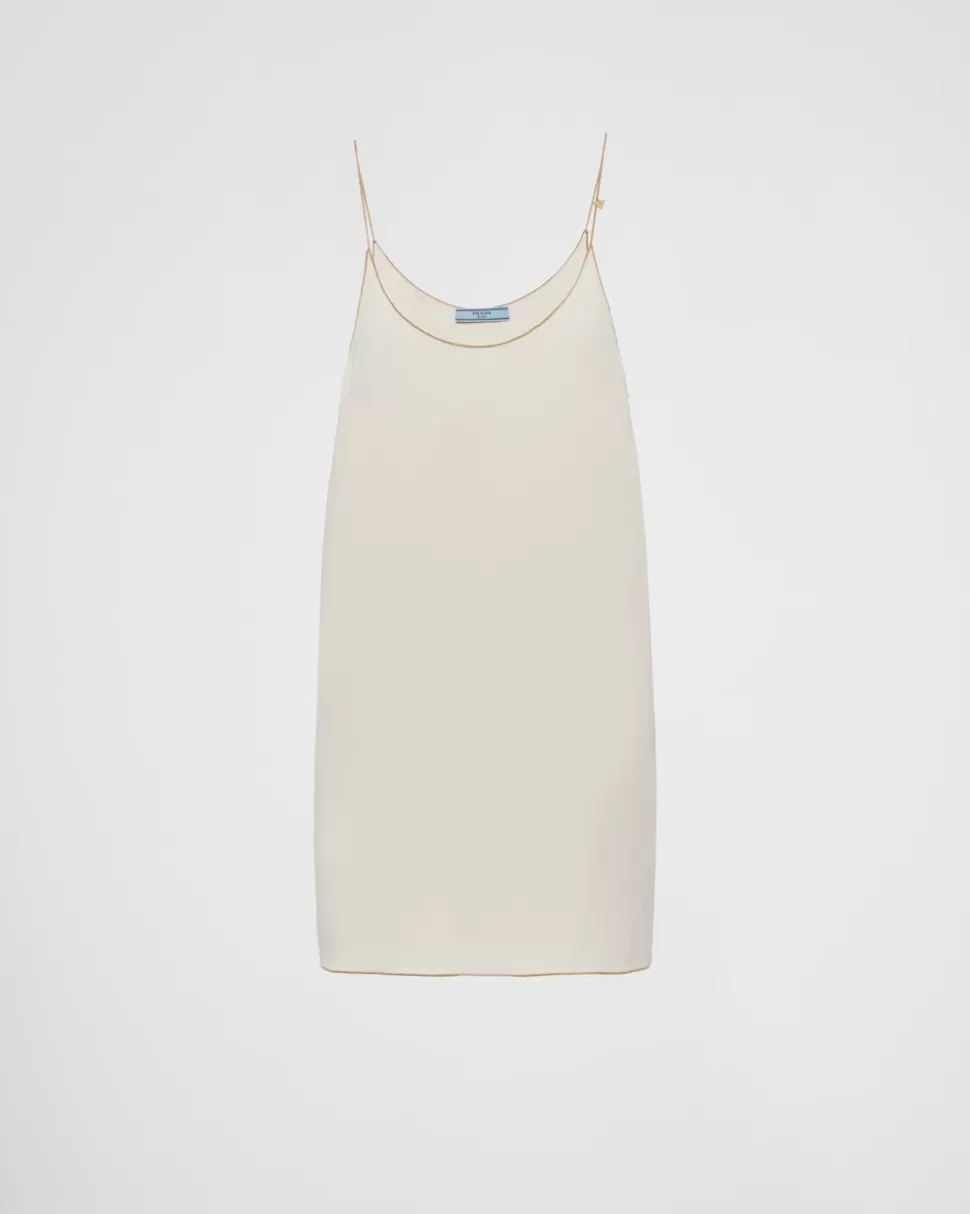 Prada Minivestido De Sablé^Mujer VESTIDOS