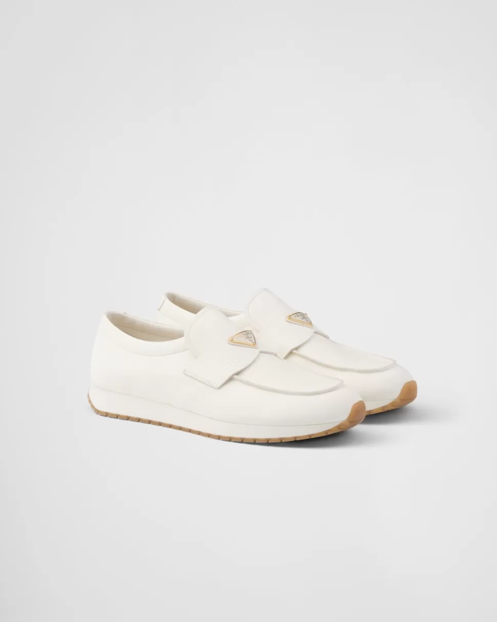 Prada Mocasines De Piel^Hombre MOCASINES