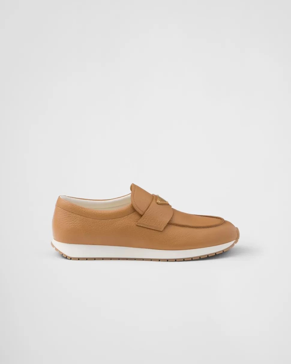 Prada Mocasines De Piel^Hombre MOCASINES