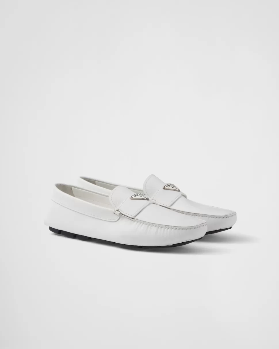Prada Mocasines De Piel Saffiano^Hombre MOCASINES