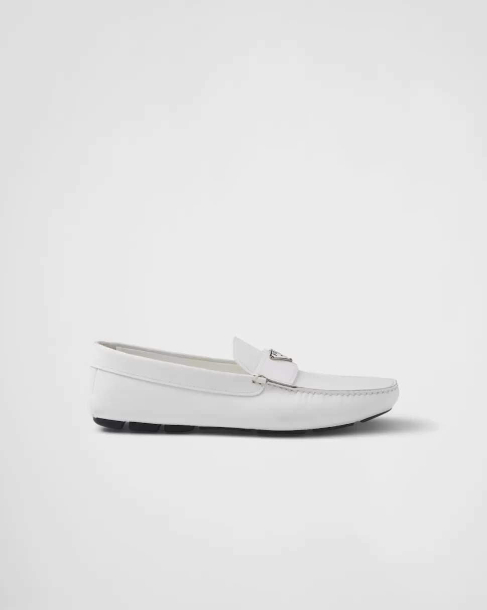 Prada Mocasines De Piel Saffiano^Hombre MOCASINES