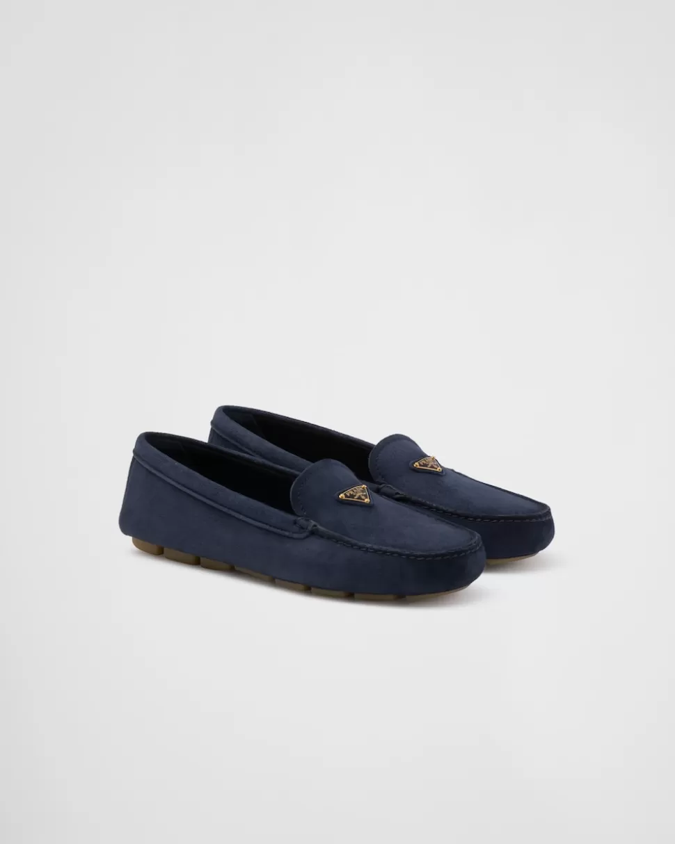 Prada Mocasines Estilo Driver De Ante^Mujer MOCASINES